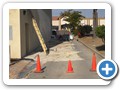 Painting the building August 23 -25, 2016
